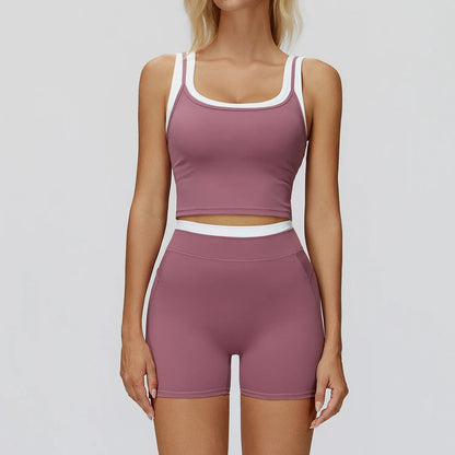 SWELTERING 2PCS Yoga Set Gym Fitness Suit Women Sports Workout Tracksuits Sportswear Female Yoga Suits Sports Bra Gym Leggings