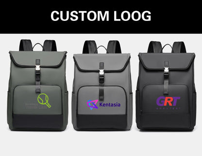 Personalized men's backpack with logo name fashionable women's backpack lightweight computer backpack company giftn