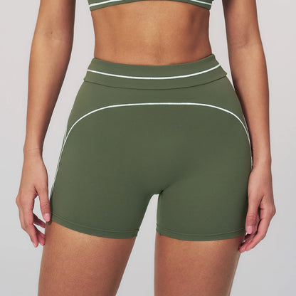 High Waist Yoga Shorts Women Breathable Sports Fitness Shorts Running Shorts Cycling Shorts Female Workout Gym Sports Shorts