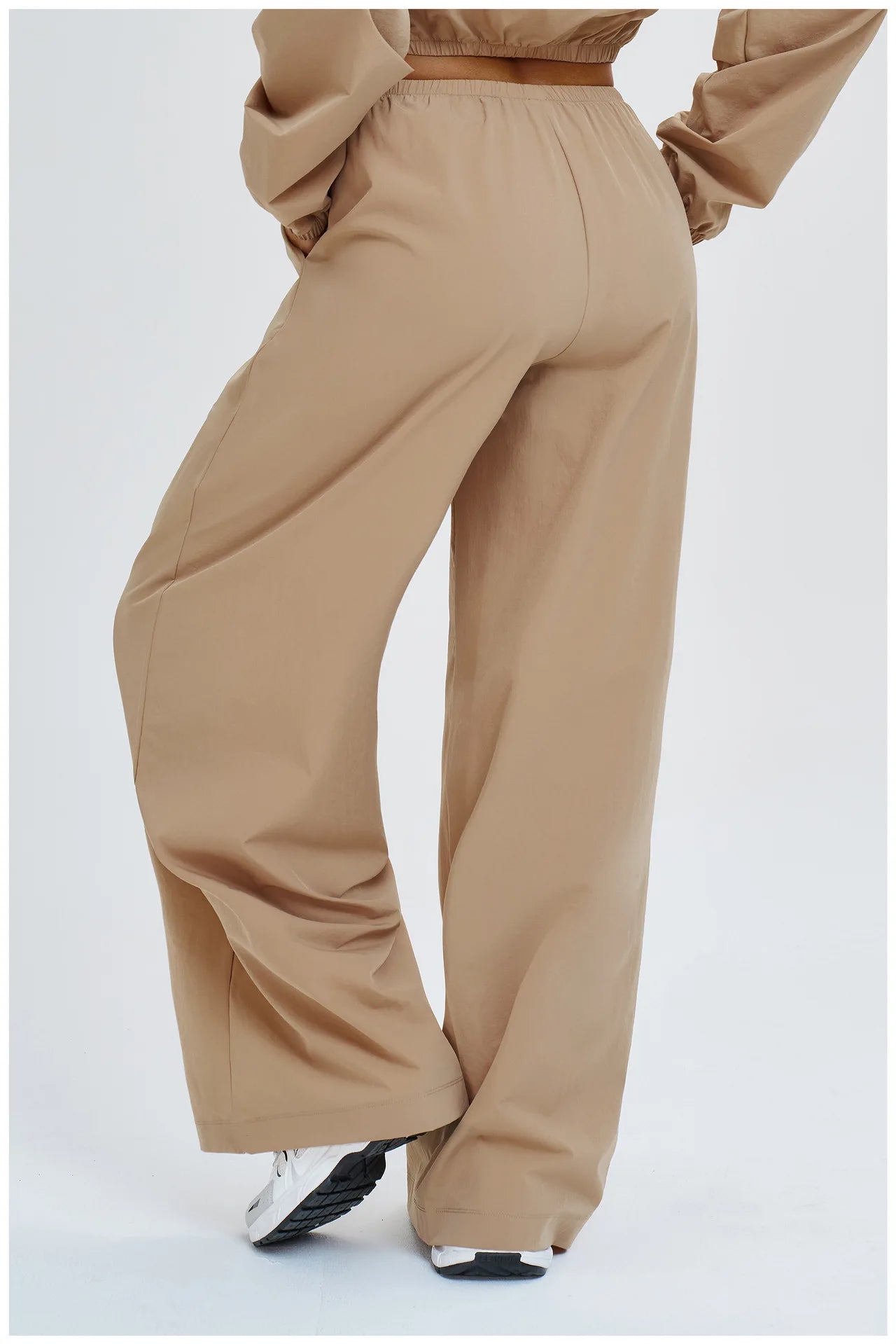 Women Sun protection Bell Bottom Pants Wide Leg Sports Yoga Pants Casual Fitness Pants Female High Waisted Gym Workout Pants