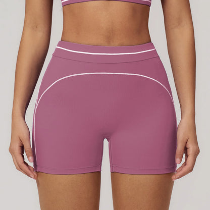 High Waist Yoga Shorts Women Breathable Sports Fitness Shorts Running Shorts Cycling Shorts Female Workout Gym Sports Shorts