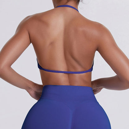 Hearuisavy Sports Bra Woman Gym Tops Sportswear Female Underwear Yoga Clothes Breathable Fitness Crop Top Push Up Workout Bras