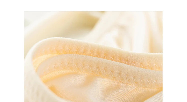 SuyaDream 3pcs/lot Women Panties 100%Natural silk Low-rise Briefs Healthy Basic Everyday Wear Underwears, Summer New Intimates