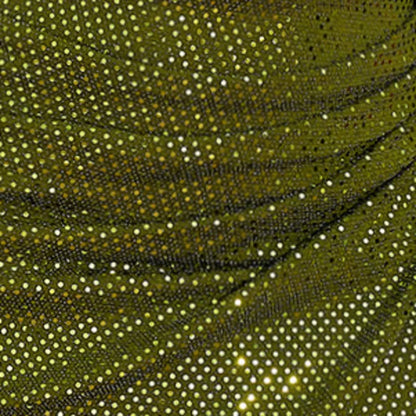 DEAT Fashion Sparkling Rhinestone Strapless Bodycon Dress Women's Slim Side Ribbon Green Mini Party Dresses New 7A3877