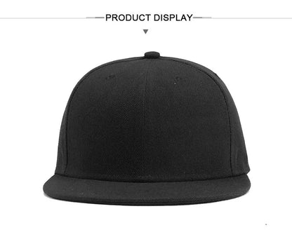 Custom Logo Snapback Cap Team Embroidery Monogram Baseball Hat Personalized Men Women Gorras Planas Hip Hop Bone Aba Reta