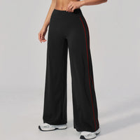 Black against red