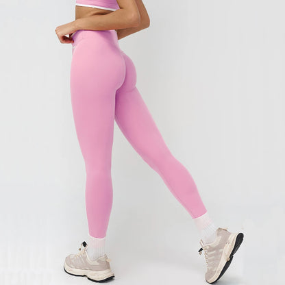 Women High Waist Workout Gym Leggings Yoga Trousers Breathable Sports Pants Female Running Cycling Tights Fitness Yoga Pants
