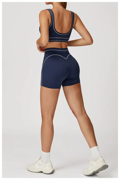 High Waist Yoga Shorts Women Breathable Sports Fitness Shorts Running Shorts Cycling Shorts Female Workout Gym Sports Shorts