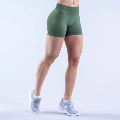 Custom LOGO Women's New 27-Color Sports Seamless Yu Plus Shorts High Waist Belly Running Quick-Drying Fitness Pants XS-XL