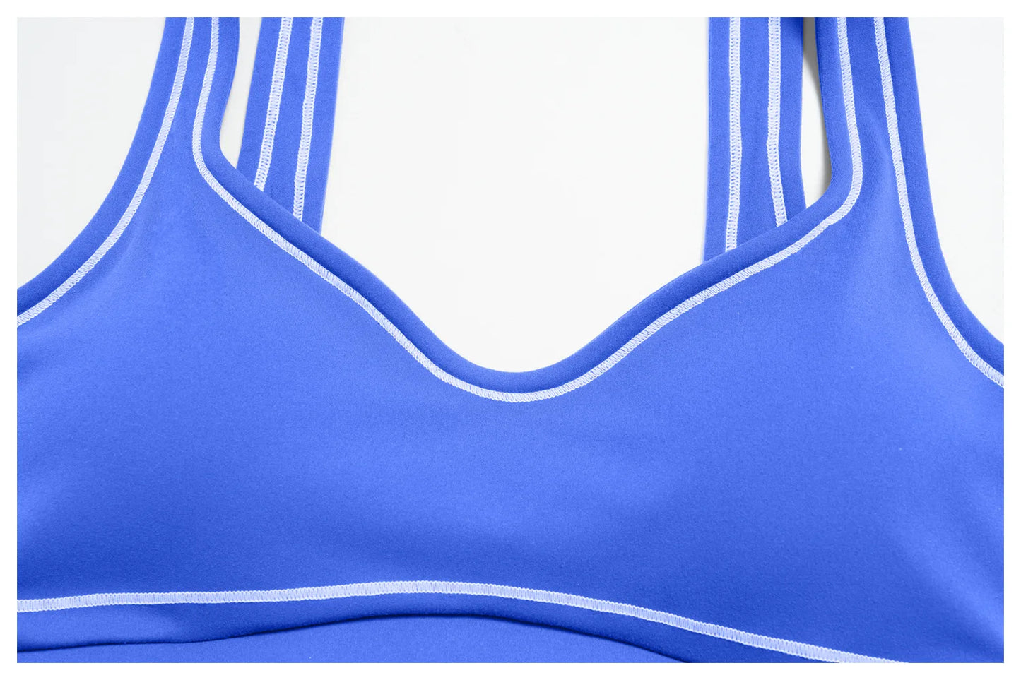 Color Contrast Yoga Bra Women Breathable Gym Fitness Bra Shockproof Sports Underwear Female Workout Bra Push Up Cycling Crop Top