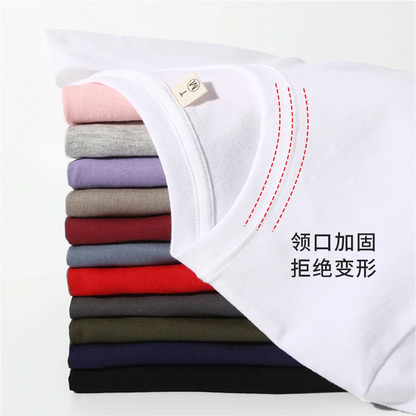 T-shirt Custom Men's And Women's Casual Tops With Printing Logo 100% Cotton Round Neck Short Sleeve T-shirt Embroidery Design