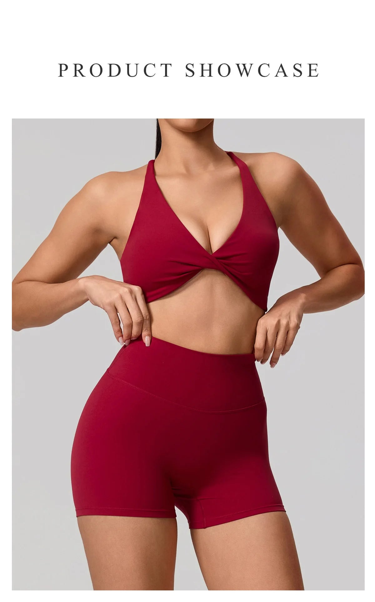 New Summer 2Pcs Women's Quick-Dry Sports Set V-Shaped Bra Female Sleeveless Yoga Outfit Gym Two-Piece Woman Sport Clothes