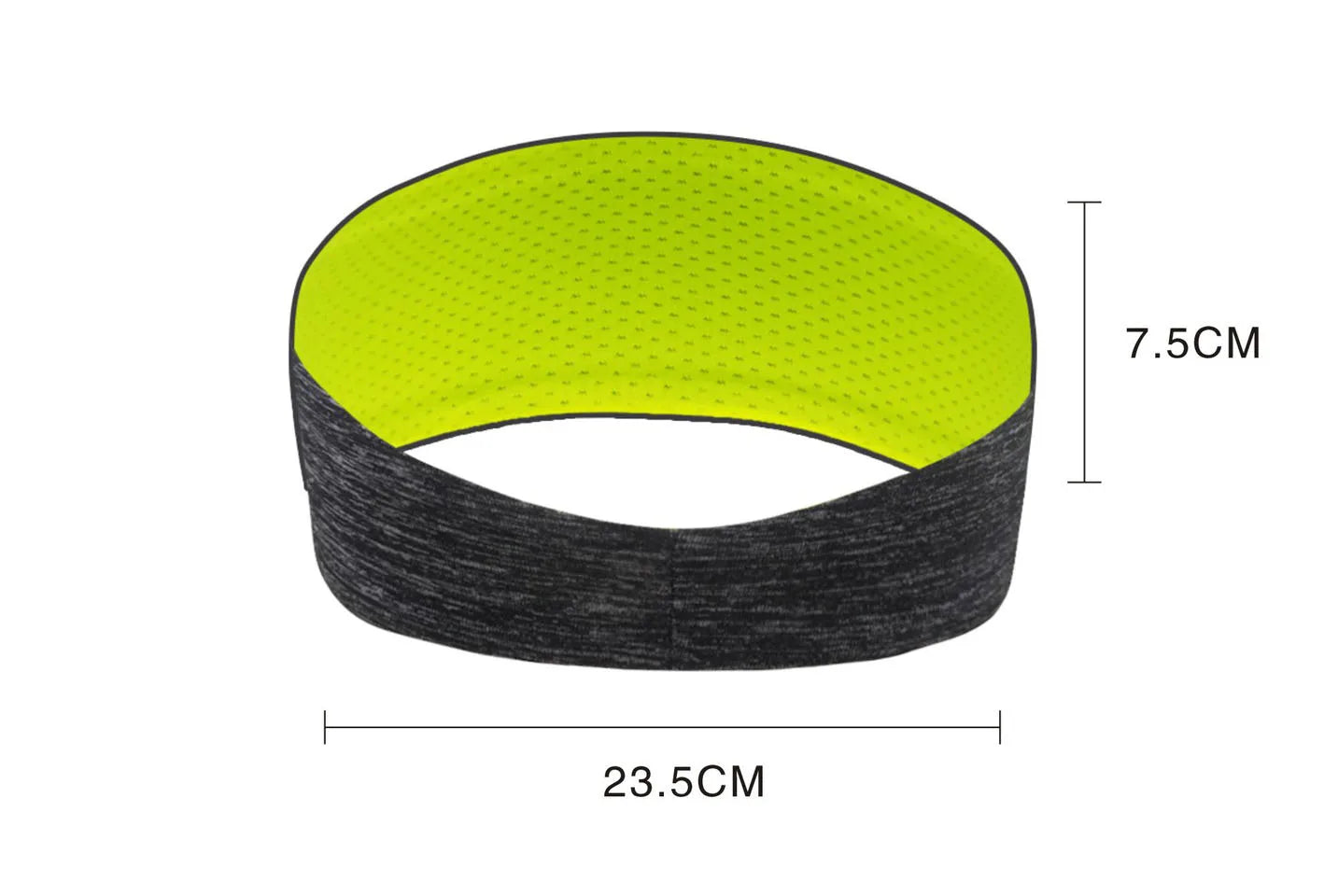 Custom Logo Sports Headband Double Breathable Anti-Perspirant Headband Yoga Running Fitness Elastic Perspirant Hood Kerchief