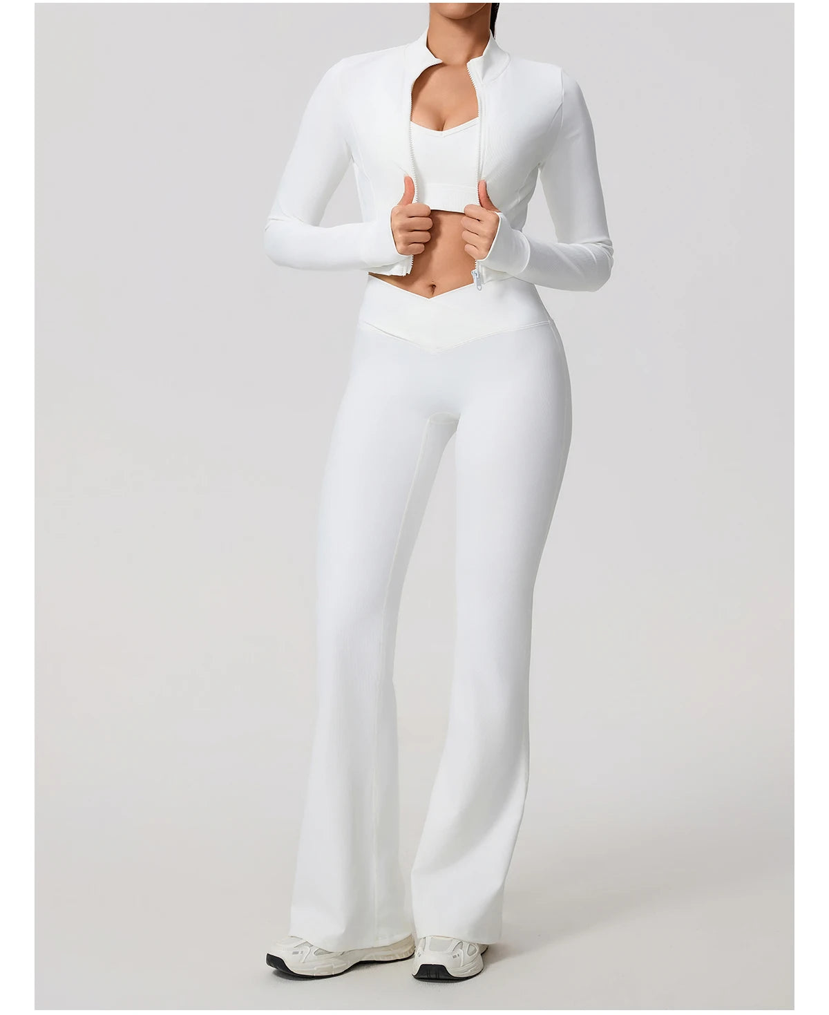 Summer Women Gym Zipper Long Sleeve Jacket Outdoors Workout Yoga Top Female Slim tight Clothes Women Quick-Dry Sportswear