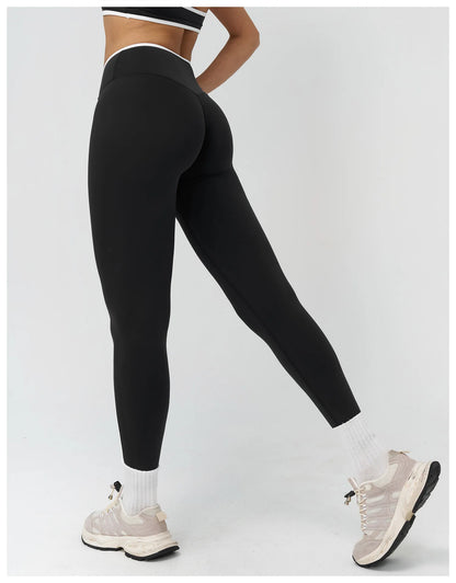 Women High Waist Workout Gym Leggings Yoga Trousers Breathable Sports Pants Female Running Cycling Tights Fitness Yoga Pants