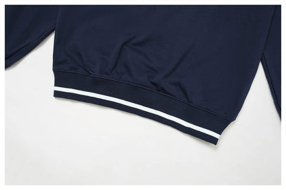 Custom LOGO women's new casual sweater wide-leg trousers comfortable outdoor fashion sports jogging shorts cycling two-piece set
