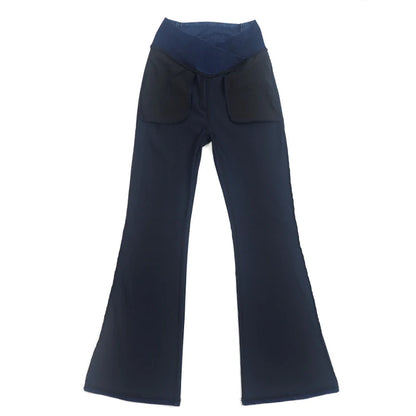 SOISOU Sexy Jeans For Women Leggings Yoga Pants Denim Bell-bottoms Soft Elastic Breathable High waist 4 Pockets Women's Pants