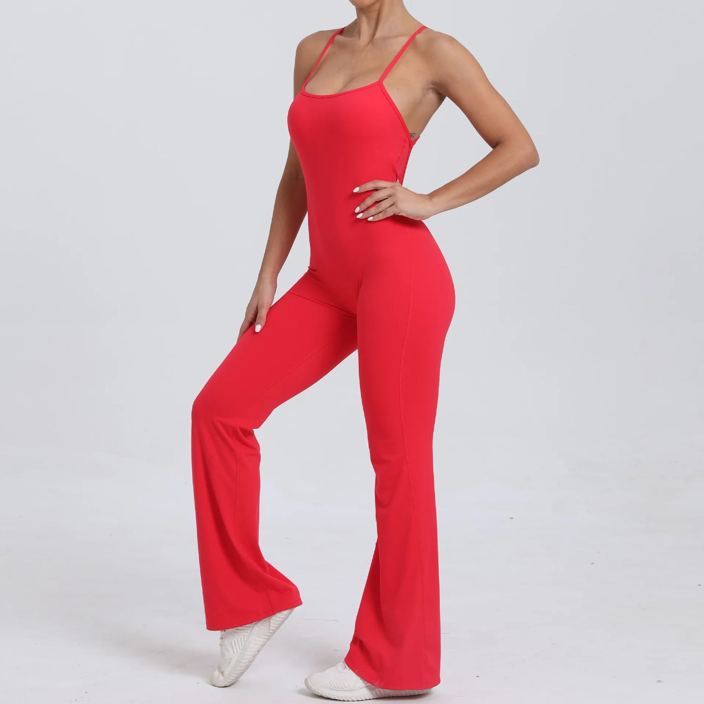 Female Sexy Back V Gym Suit Set Woman Training Yoga Suit Sportswear Woman Sports Suit Clothes Fitness Elastic Training Suits