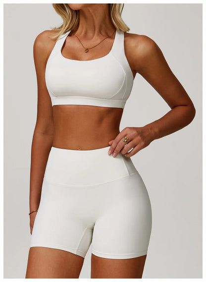 Yoga Fitness Bra Shock-absorbing Sports Bra Breathable and Quick Drying Training Running Women's Underwear High Strength Gym Bra