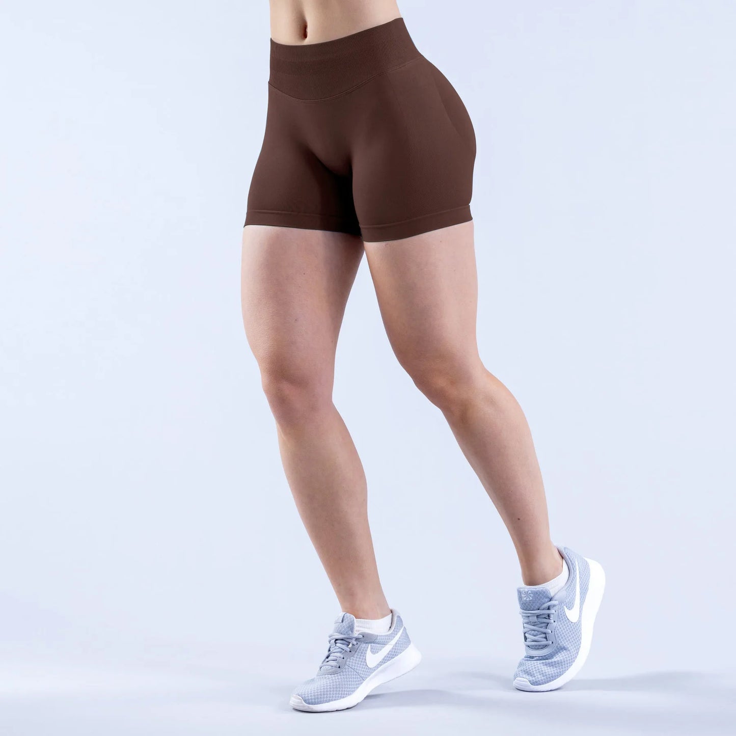 Custom LOGO Women's New 27-Color Sports Seamless Yu Plus Shorts High Waist Belly Running Quick-Drying Fitness Pants XS-XL