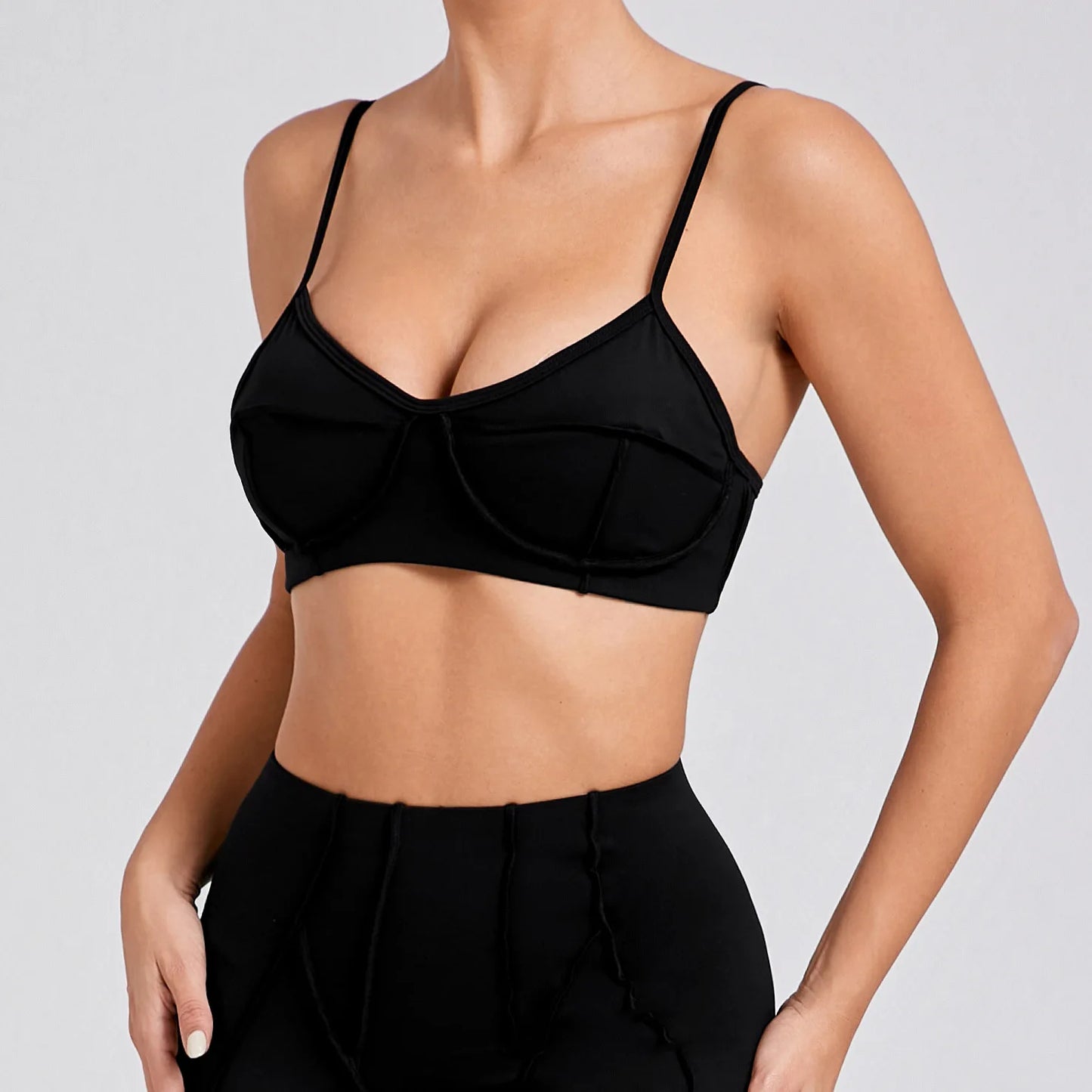 Sexy Yoga Shockproof Sports Bra Woman Quick Drying Gym Push Up Training Running Stretch Yoga Bra Top Design Bra Workout Crop Bra