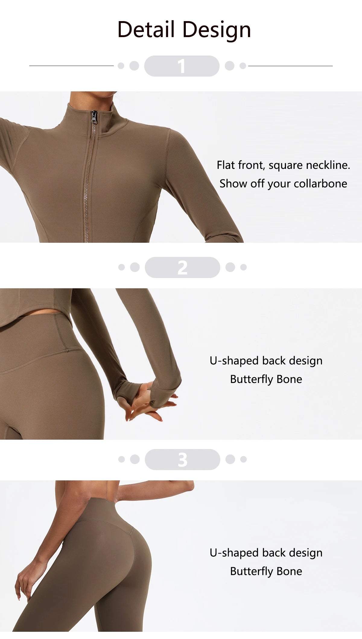 Hearuisavy Summer Ultra-Soft Fabrics 2Pcs Long Sleeve Gym Set Women Quick-Dry Yoga Clothes Workout Leggings Suit Sports Jackets