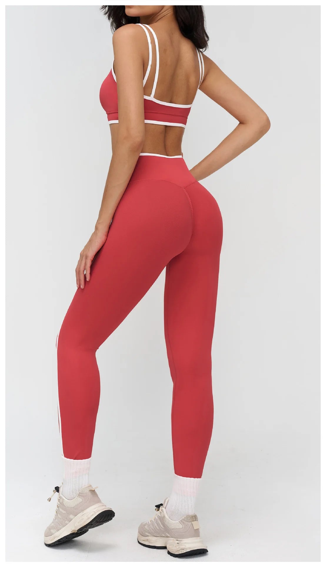 Women High Waist Workout Gym Leggings Yoga Trousers Breathable Sports Pants Female Running Cycling Tights Fitness Yoga Pants