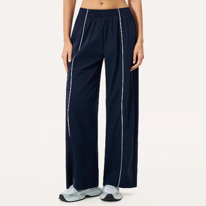 Sun Protection High Waist Wide Leg Yoga Pants Fitness Sports Bell-bottoms Push Up Gym Workout Flared Pants Female Cycling Pants