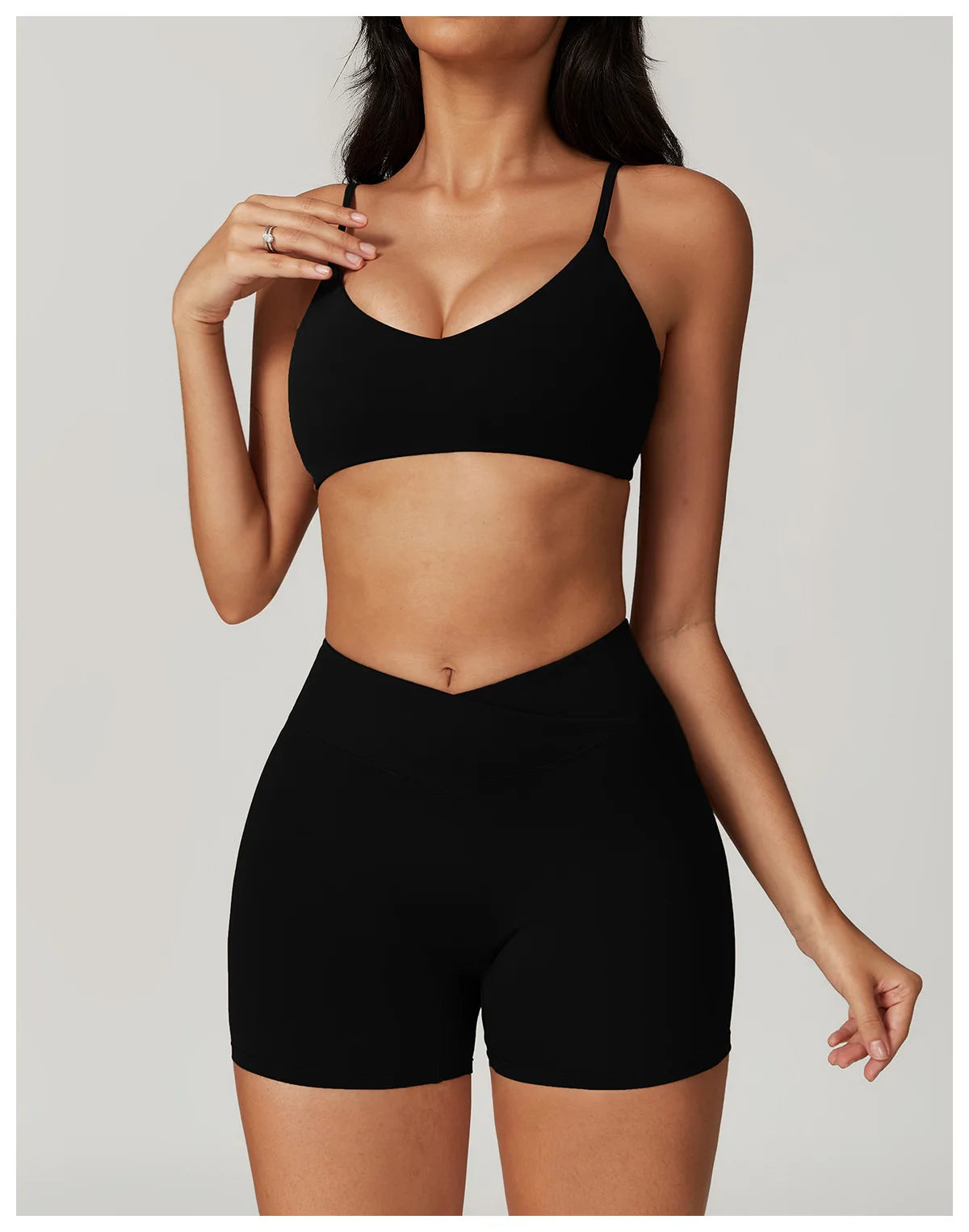 Custom LOGO women's environmentally friendly regeneration quick-drying tight back yoga bra running sports underwear fitness vest