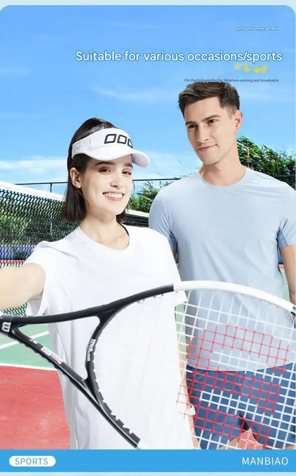 #4111001-XIYU Custom  LOGO Dry fit New Men's High Elastic Sports Casual T-shirt Cool Breathable Quick Drying Outdoor Sports