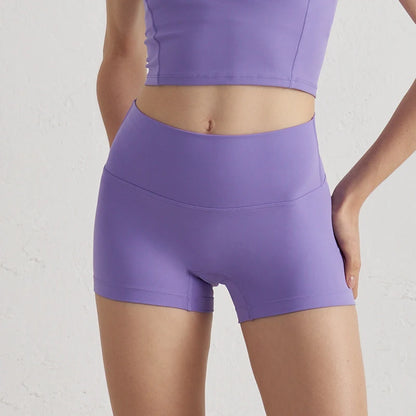TRY TO BN Women High Waisted Gym Shorts Butt Lifting Breathable Biker Shorts Fitness Running Yoga Workout Cycling Sports Shorts