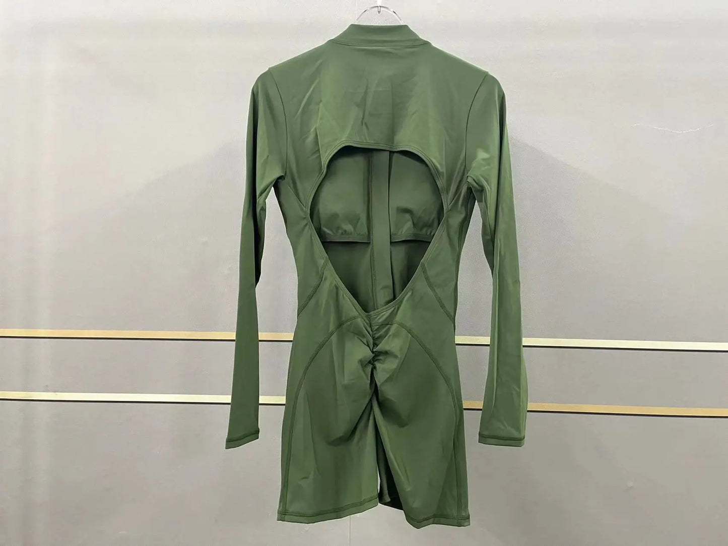 Yoga Jumpsuit Long Sleeved Sports Wear Gym Fitness Jumpsuit Sports Bodysuits Women Set Dance Running Workout Clothes Yoga Suit