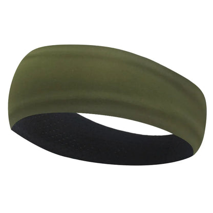 Custom Logo Sports Headband Double Breathable Anti-Perspirant Headband Yoga Running Fitness Elastic Perspirant Hood Kerchief