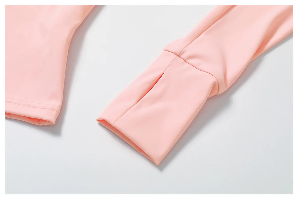 Yoga Shirts For Women Zipper Long Sleeve Fitness Jacket Running Gym Clothes Workout Dry Fit Breathable High Elastic Sports Top