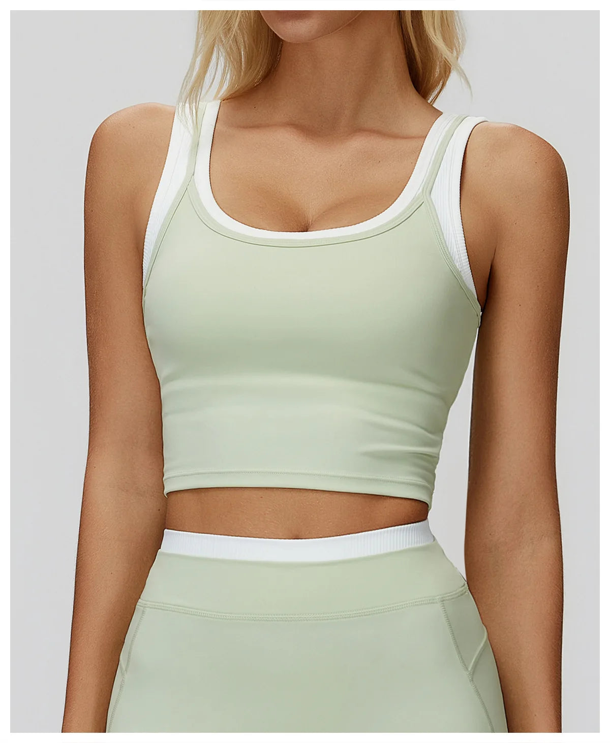 Thread Yoga Vest Women's Shockproof Gym Fitness Sports Underwear Sexy Breathable Yoga Bra Female Workout Yoga Vest Sports Bras