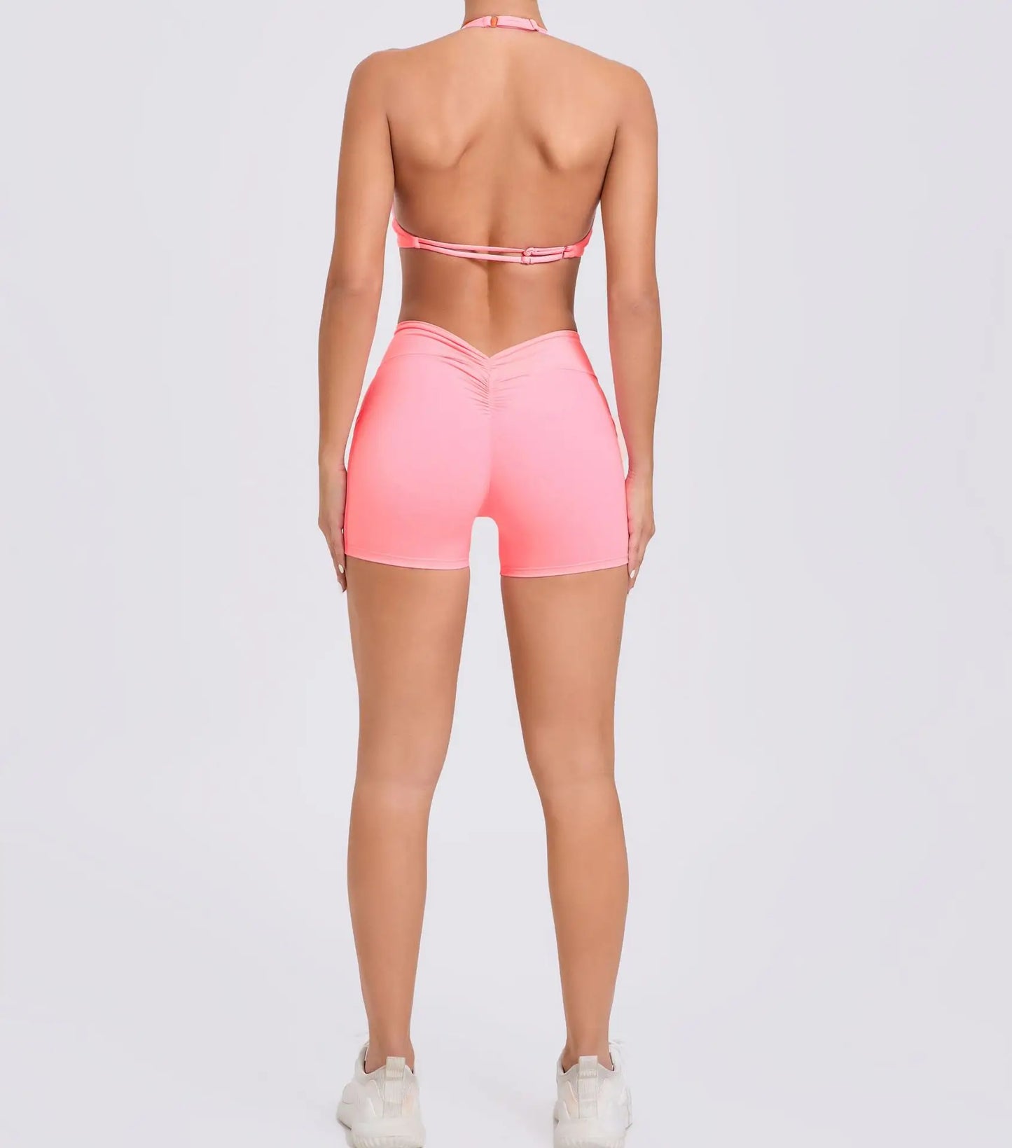 Sexy wo-piece Shockproof Sports Suits Women Gym Set Women Tracksuit Running Quick-Dry Sports Vest Female Fitness Yoga Set