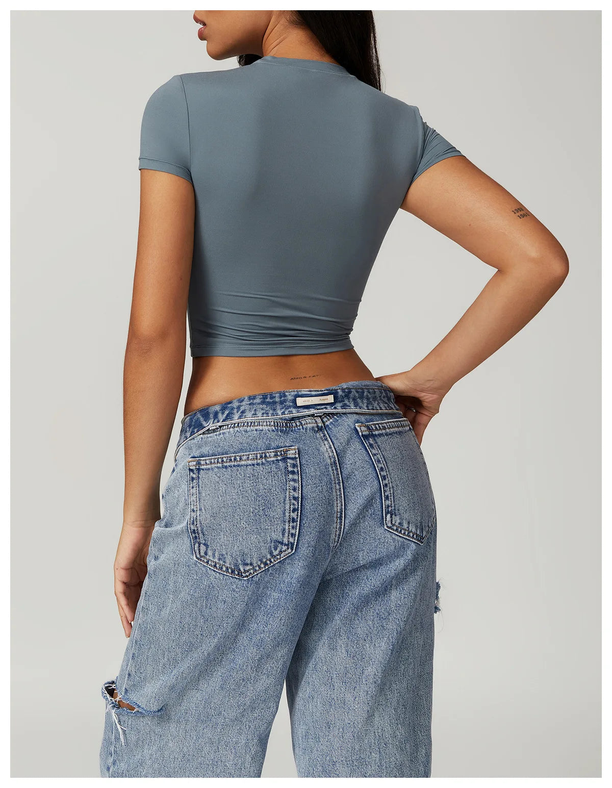 Women Solid Yoga Short Sleeve Breathable Sport T-Shirt Elastic Fitness Yoga Top Gym Shirts Female Casual Running Workout Clothes