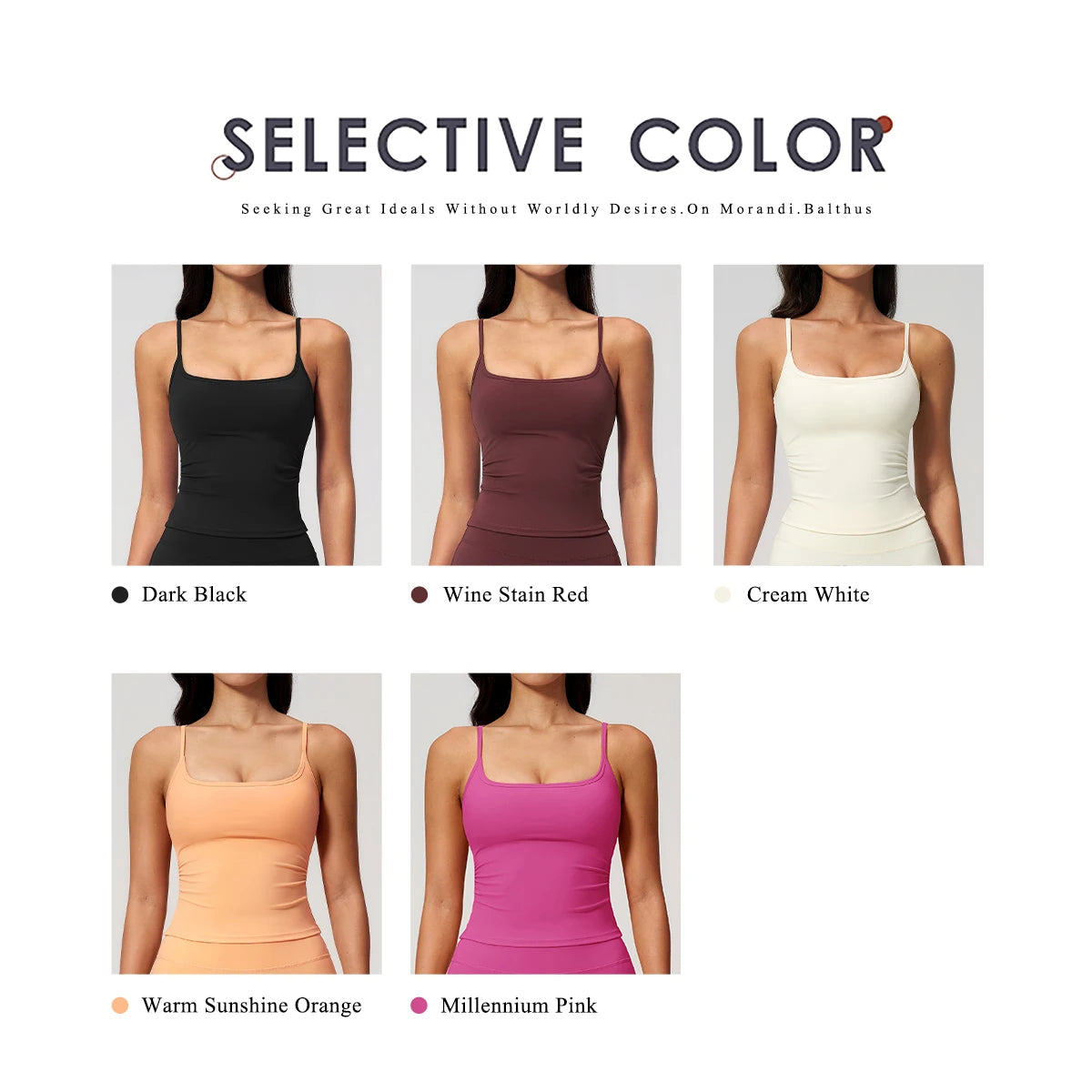 Hearuisavy Women Shockproof Sexy Yoga Tank Top Running Gym Vest Removable Breast Pads Fitness Quick Dry Sports Sleeveless Top