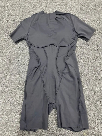 Seamless Yoga Jumpsuits Sports Fitness Splicing Hip-lifting One-Piece Hollow-out Beauty Back Gym Workout Bodysuits for Women