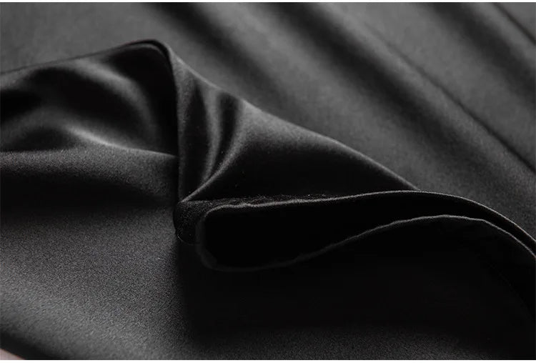 SuyaDream Silk Skirt for Woman 93%Silk 7%Spandex Solid A-line 2025 Spring Summer Chic Mid Skirts