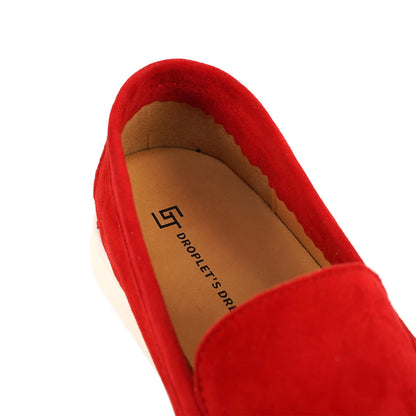 Luxury leather, designer women's loafers, women's flat walking shoes, women's comfortable casual shoes, summer shoes, casual 44