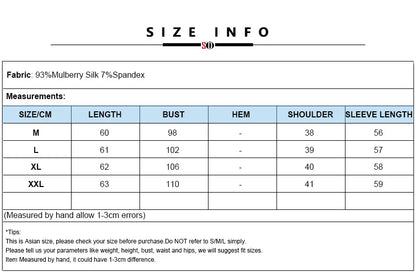 SuyaDream Woman Solid Shirts 93%Real Silk 7%Spandex Long Sleeves Chic Blouses, 2025 Spring Autumn Office Lady Top