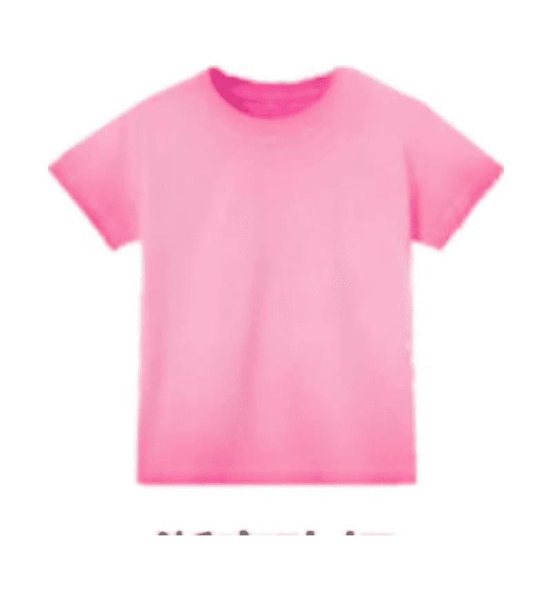 Female 240GSM Gradient Washed Custom LOGO Solid Slim  T-Shirt Soft Cotton Streetwear Casual Short Sleeve Cool Retro For Women