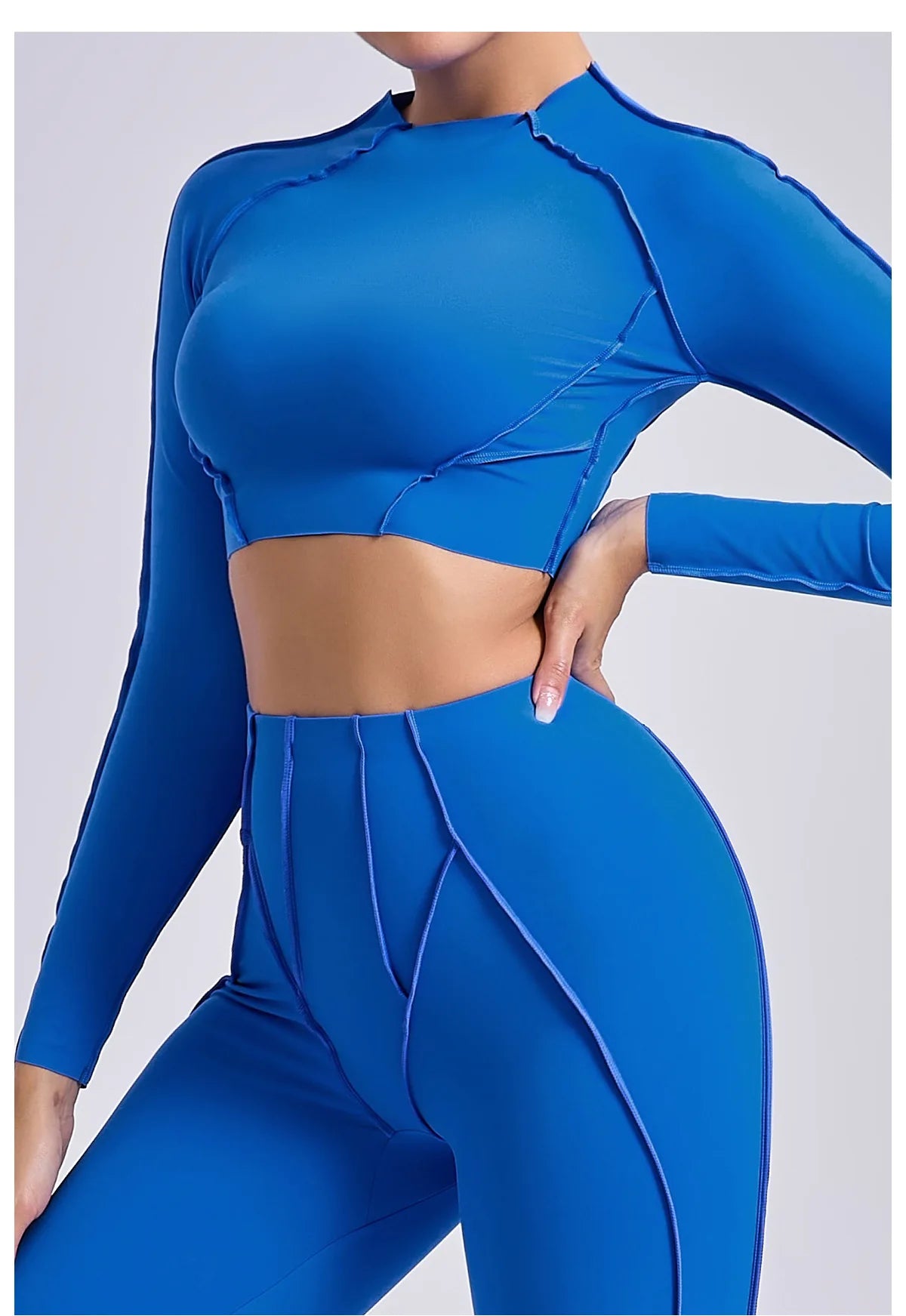 Long Sleeve Gym Shirts Sport Top Fitness Yoga Clothes for Women Active Wear Sports Shirt Elastic Fitness Yoga Running Shirts