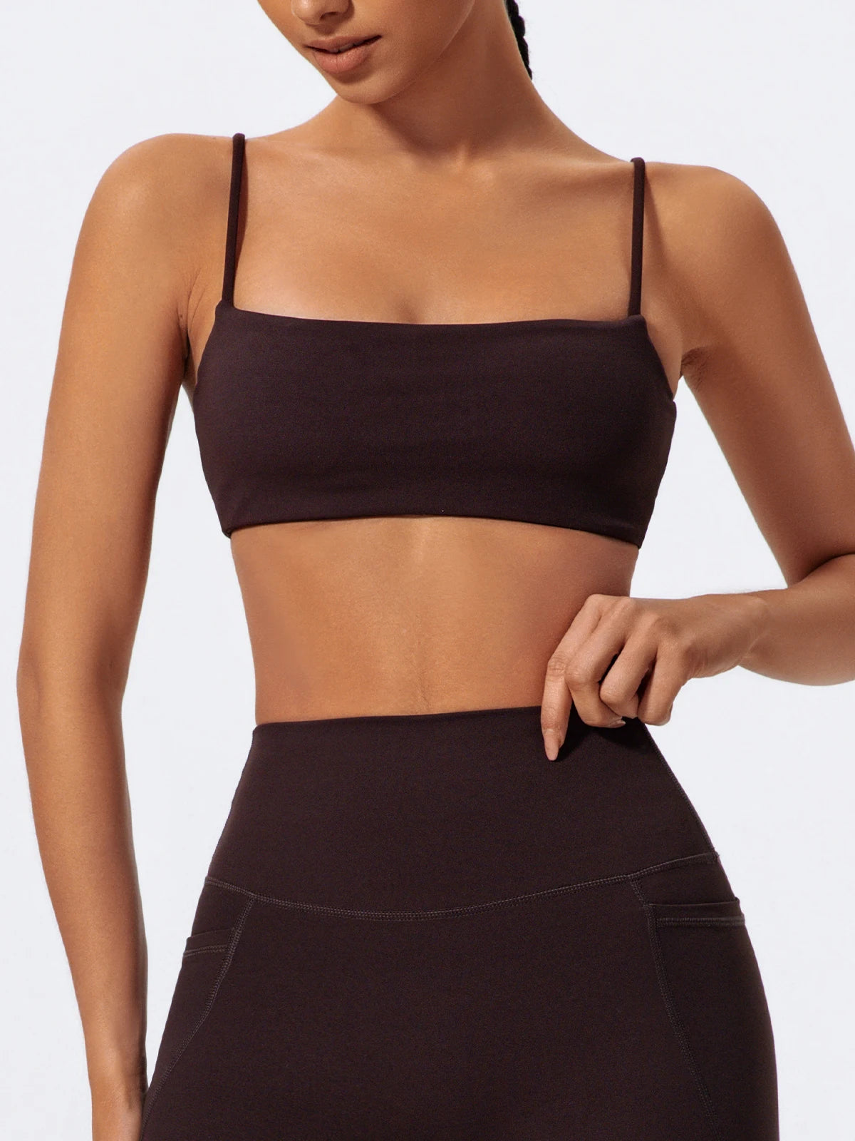 Summer Sling Yoga Bra Women Gym Workout Push Up Brassiere Female Outdoors Sports Underwear Women Fitness Shockproof Crop Top