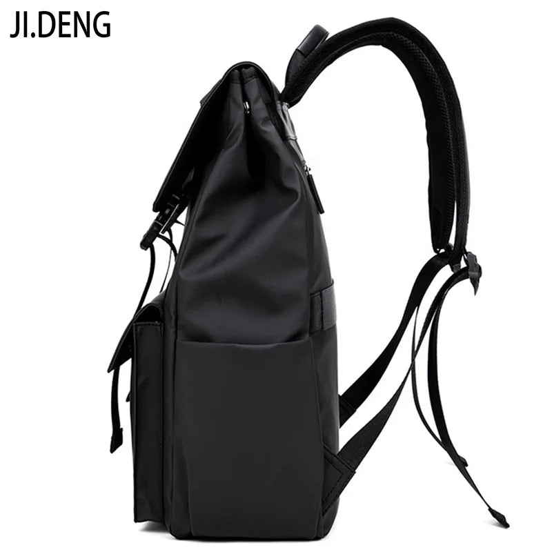 Multi-functional Fashion Men‘s Backpack For 15.6 inch Laptop Light Weight Bag Water-Repellent Material Large Capacity School Bag