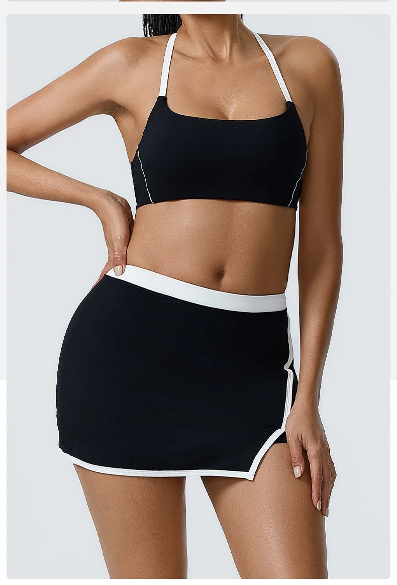 Yoga Shorts Women Yoga Short Skirt Fitness Elastic Running Workout Short Leggings For Ladies Gym Sport Shorts Fitness Sportwear