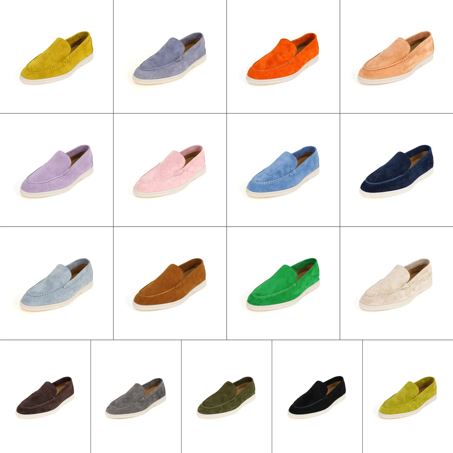 Luxury leather, designer women's loafers, women's flat walking shoes, women's comfortable casual shoes, summer shoes, casual 44