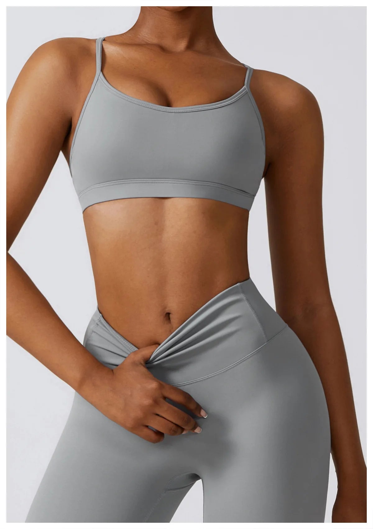 Women 2/3pcs Workout Outfits Yoga Sets Sportswear Gym Workout Clothing Tracksuit High Waist Leggings and Stretch Sports Bra