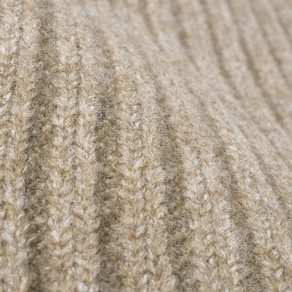 2025 New Versatile Unisex Beanie Plain Wool Thickened Earflap Anti-Static Warm Outdoor Daily Knit Hat